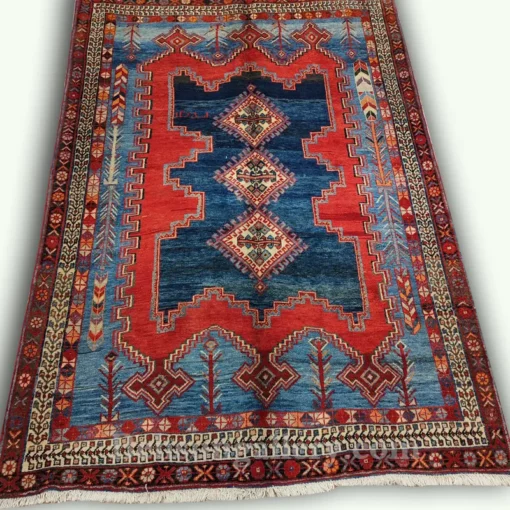 انواع قالیچه دستباف سیرجان طرح سه ترنج