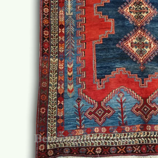 ویژگی های قالیچه سه ترنج دستباف سیرجان