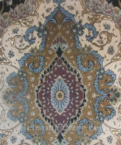 مشخصات فرش دستباف تبریز جفت 6 متری کف ساده